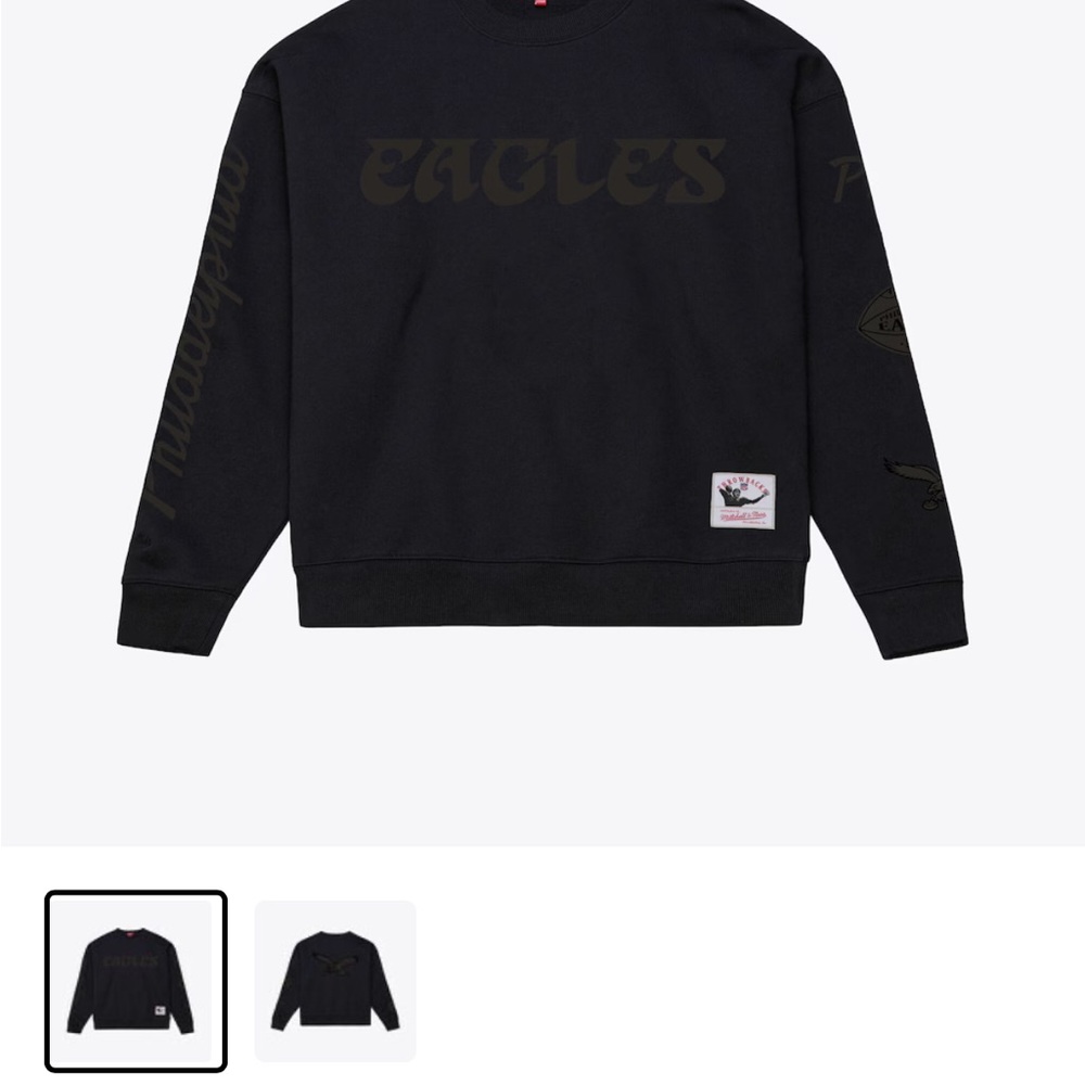 NWT Mitchell & Ness Eagles Sweatshirt